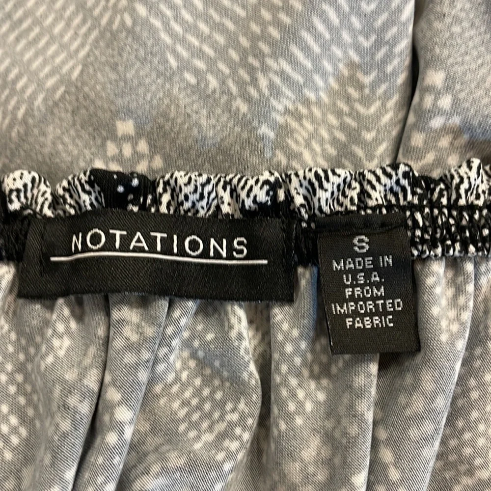 NOTATIONS blouse size S